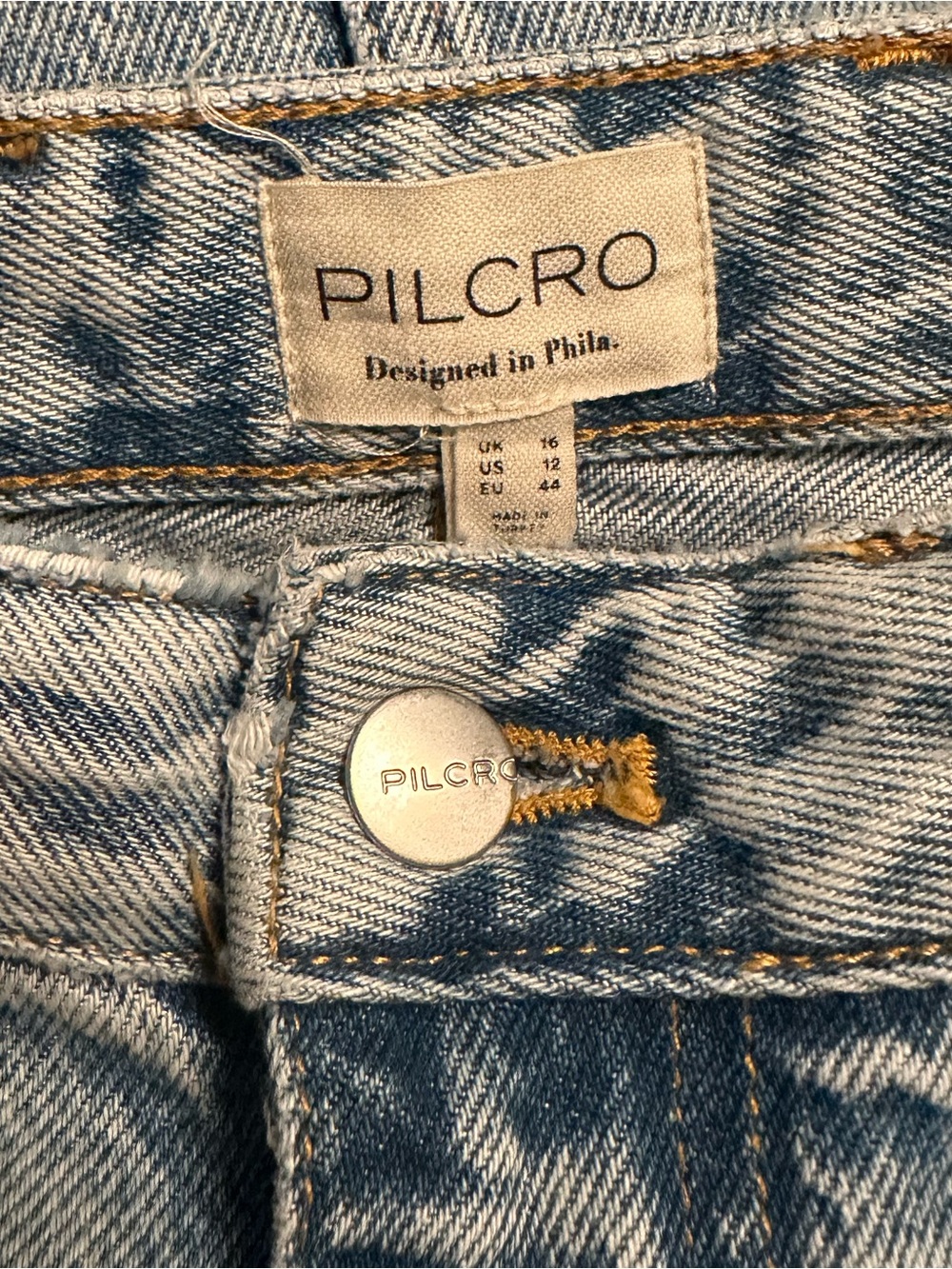 PILCRO x ANTHROPOLOGIE The Madi Front-Slit Denim Skirt - Picture 10 of 13